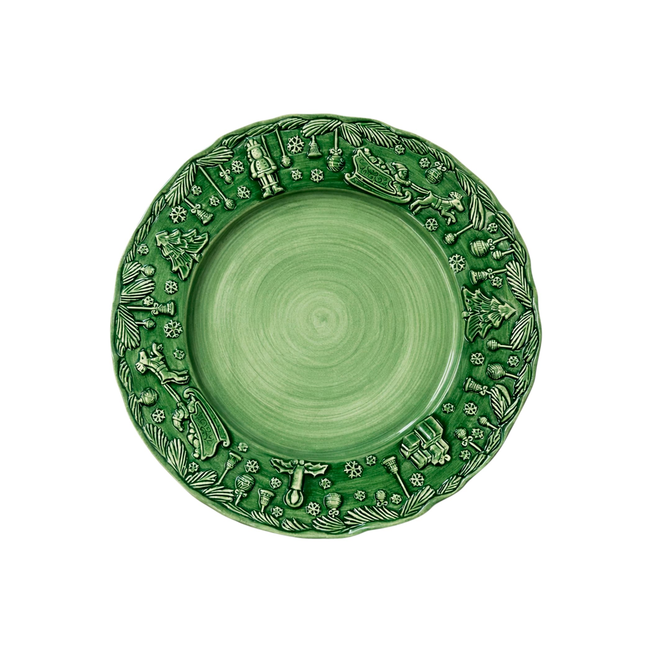 Fiabe di Natale Green Salad Plate
