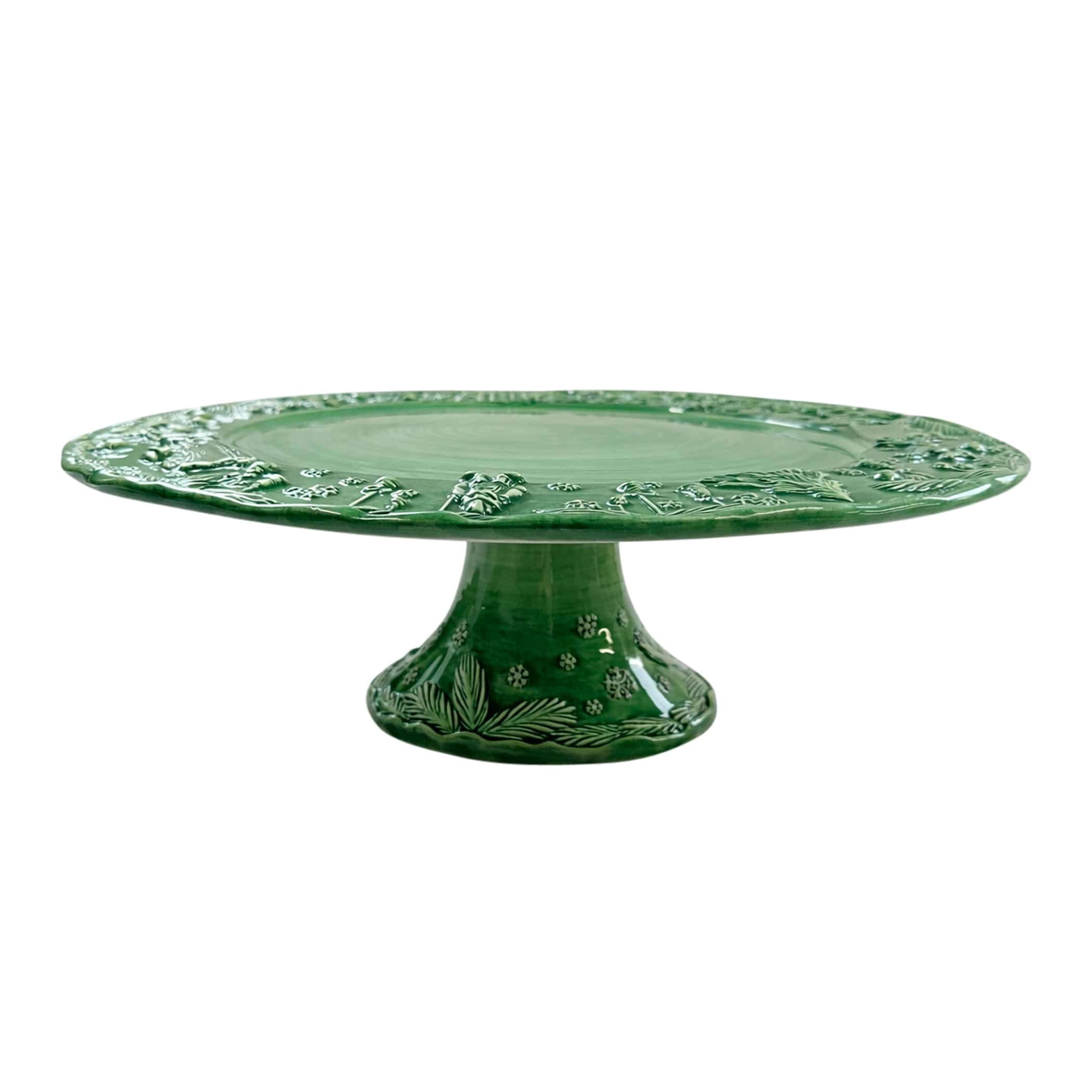 Fiabe di Natale Green Cake Stand