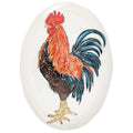 Fattoria Rooster Large Oval Platter